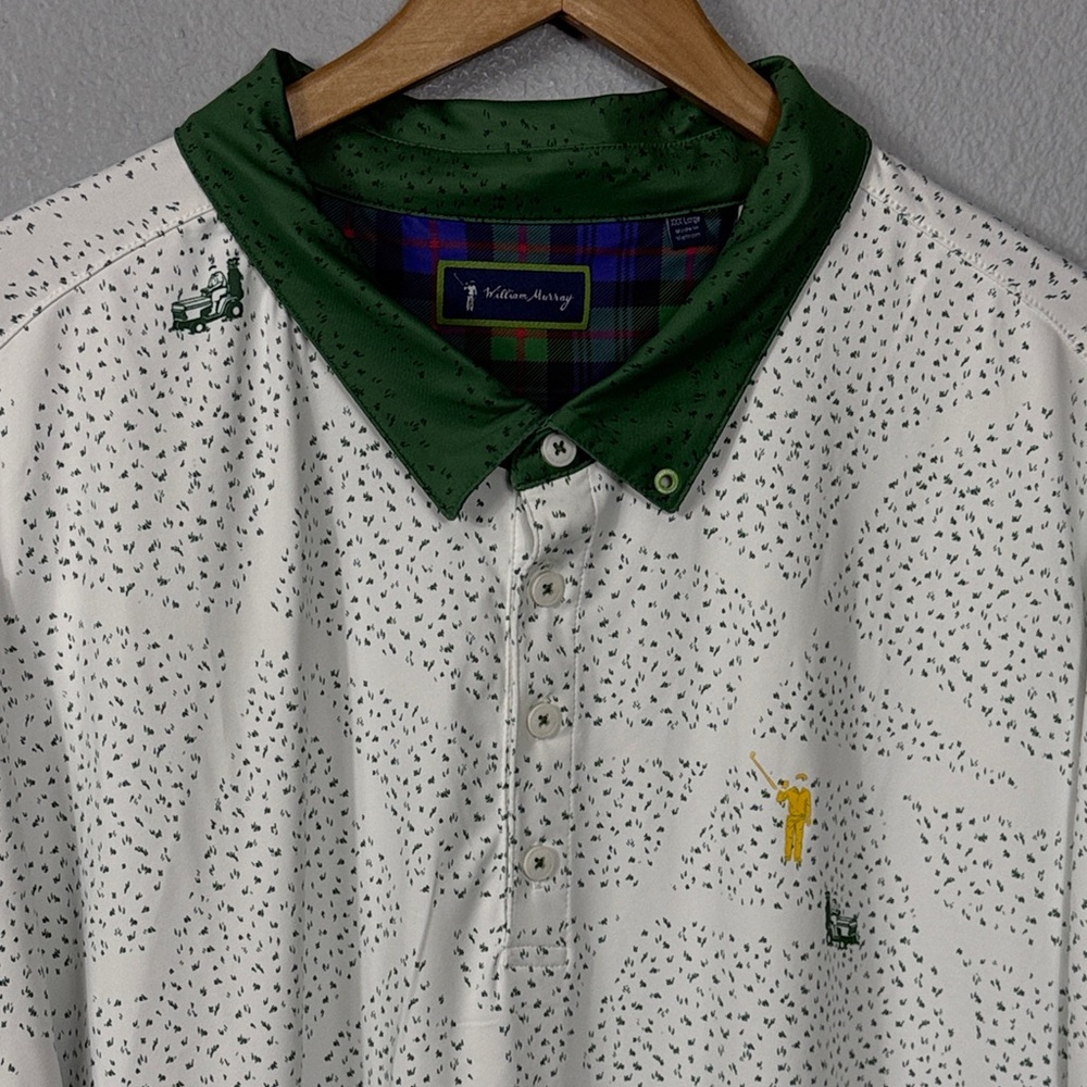 William Murray Golf Just a Trim Golf Polo